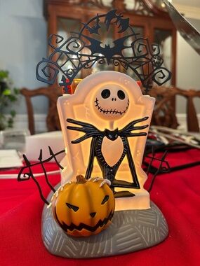 Scentsy Jack skellington nightmare before Christmas wax warmer new with box